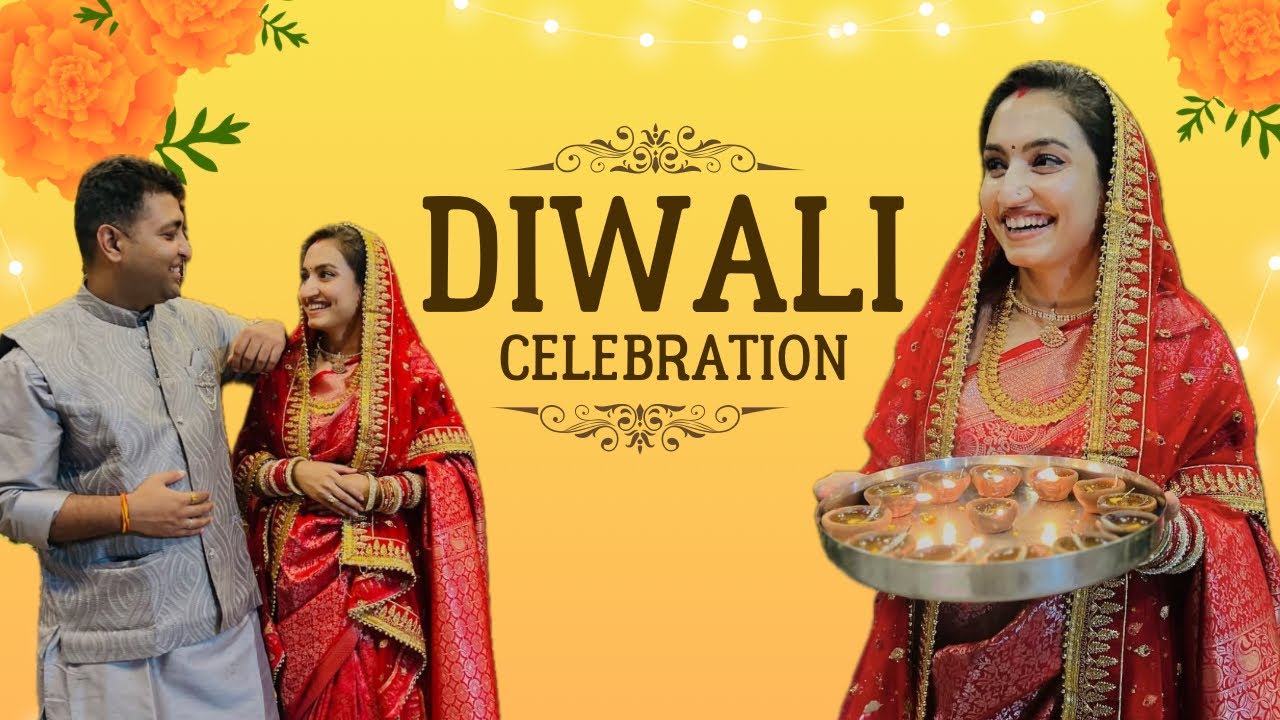My first Diwali Celebration 🪔 | At my Husband home | Festival of lights | 