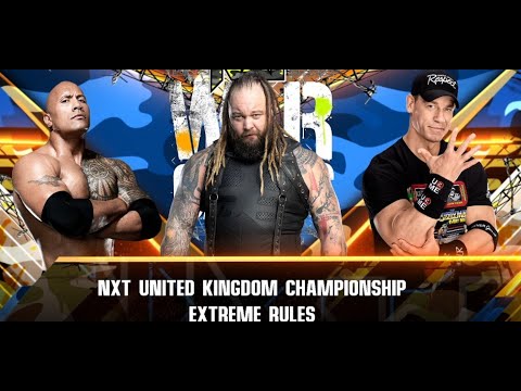 Bray Wyatt Last match The Rock & John Cena Wwe