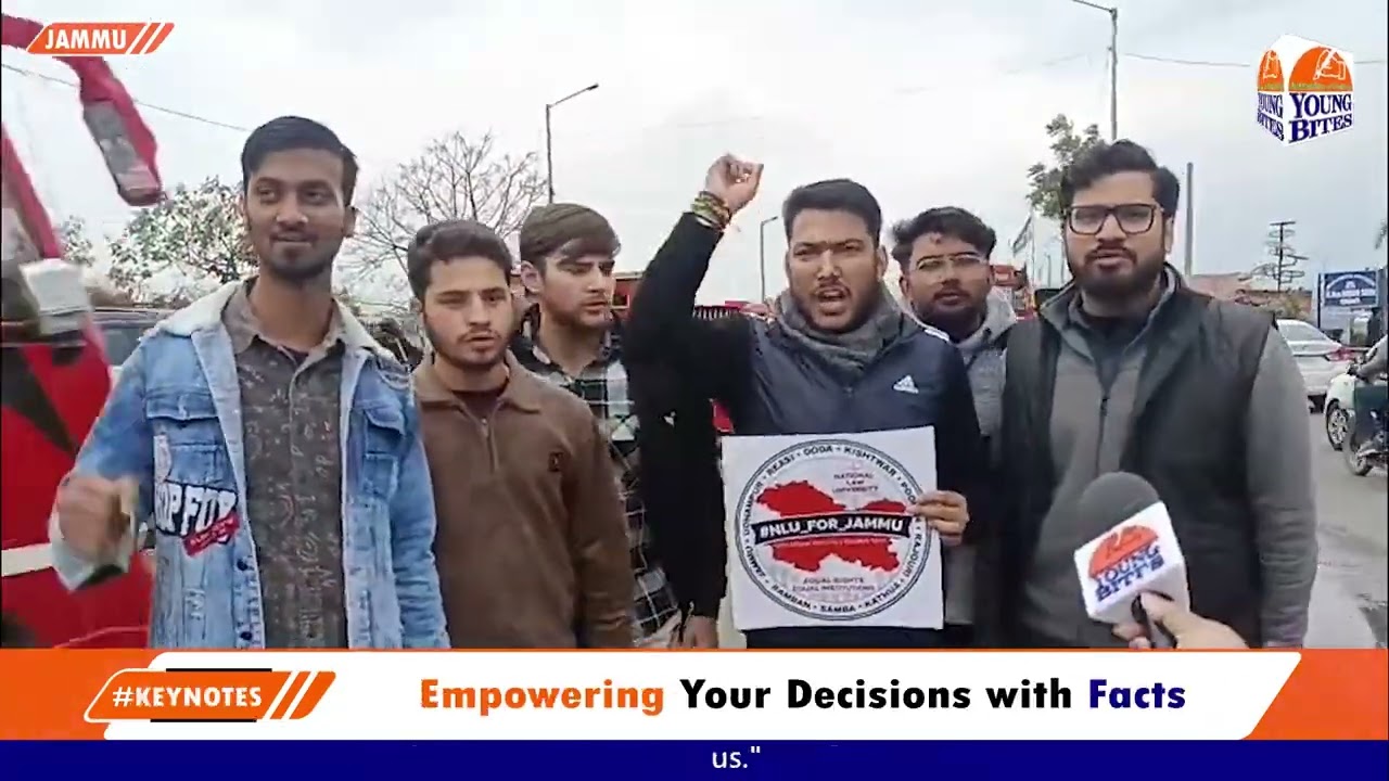 JU Students Unite: Demand National Law University in Jammu