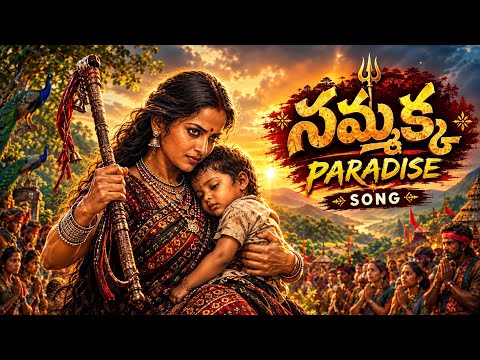 SAMMAKKA Motion Video Song | The Paradise | Nani | Anirudh | Srikanth Odela | Folk Songs Telugu