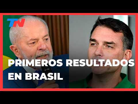 TN IN BRAZIL | Results from the first counts show a slight lead for Bolsonaro over Lula