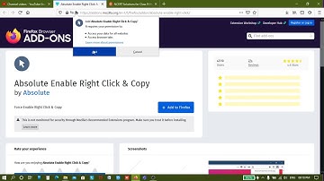 How to enable copy text option from restricted websites in  firefox
