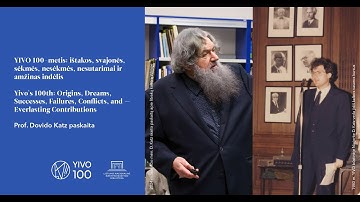 Paskaita „YIVO-metis: ištakos, svajonės, sėkmės, nesėkmės, nesutarimai ir amžindas indėlis