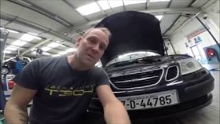 Saab 9-3 1.8t 2007y Automatick Transmission Oil Replacement