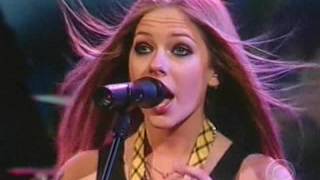 Avril Lavigne   Complicated, Live @ Craig Kilborn Show 06 14