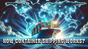 How Container Shipping Works? | Explain in 3D | The Global Shipping Network