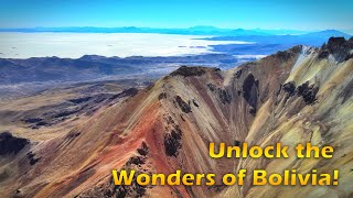 Discover Bolivia's Wonders: Explore Mt. Tunupa, Cerro Rico and the Uyuni Salt Flats!