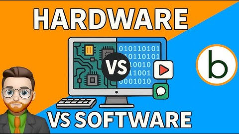 the Difference Between Hardware and Software | IT explained simply (video 3)