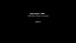 141013 방탄소년단 happy birthday JIMIN