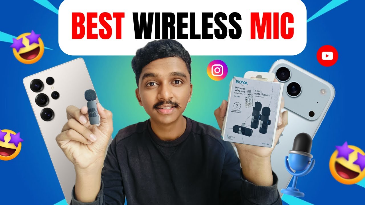 Best Mic for Youtube Videos & Instagram Reels in 2025 🎤| BOYA V20 Honest Review 