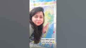 Every UPSC aspirant while doing MAPS #shorts #ytshorts #trendingshorts