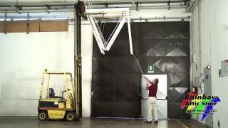 Rainbow Attic Stair - F-Series Stair Opening Demo