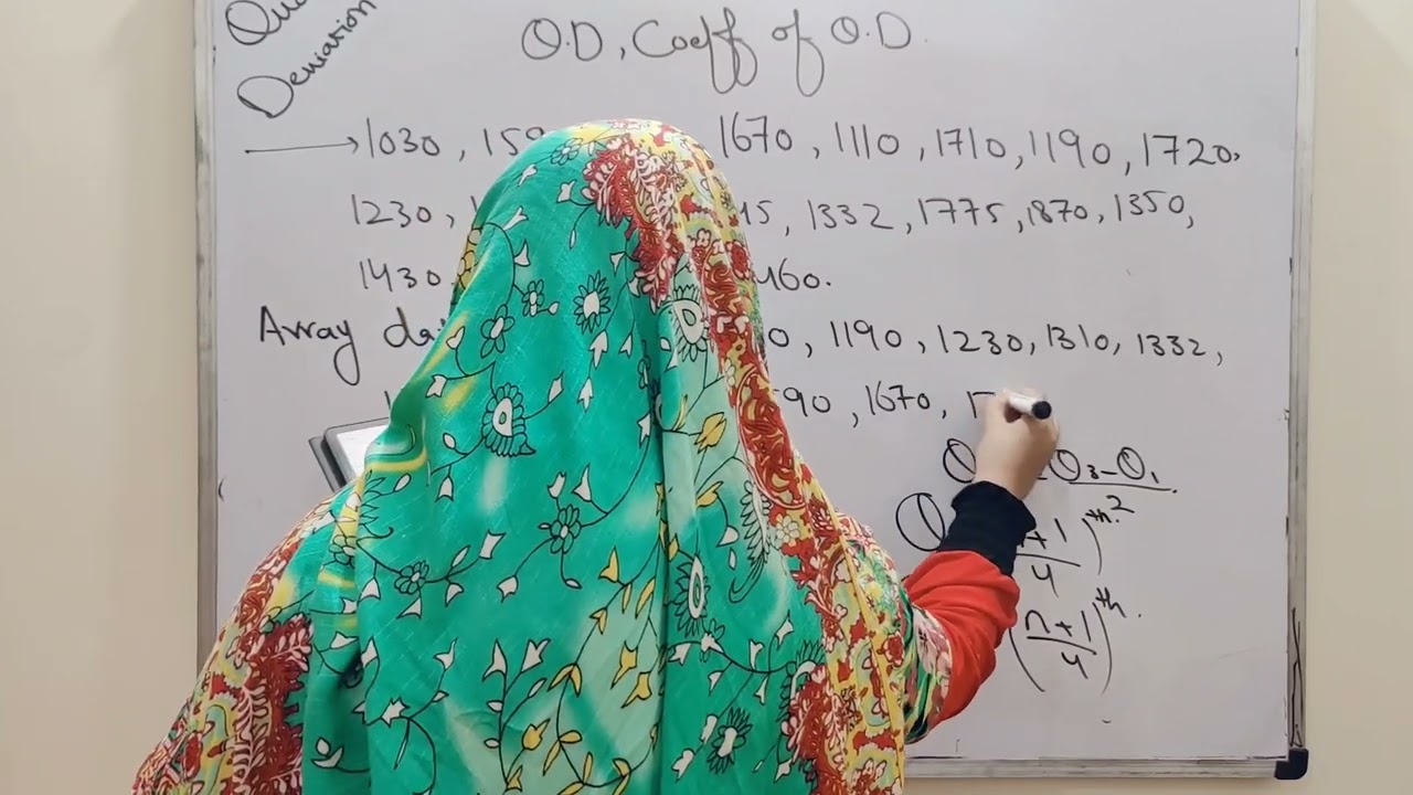 Quartile Deviation For Ungroup Data Most Important Examples Ch 4 Lec 7 Quartile Deviation For Ungroup Data Most Important Examples Ch 4 Lec 7