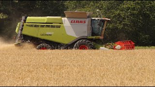 Moisson de l'orge 2022 à la cuma Les Juniors