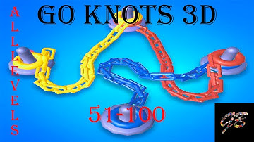 Go Knots 3D Gameplay Walkthrough Part2 Level 51-100