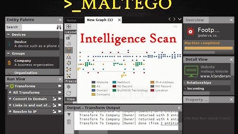 Open Source Information Gathering with Maltego