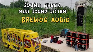 Check sound of the mini sound system, DJ AMERICAN by @BREWOGMUSIC