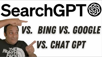SearchGPT: A Comparison with Google, Bing, Chat GPT and DuckDuckGo