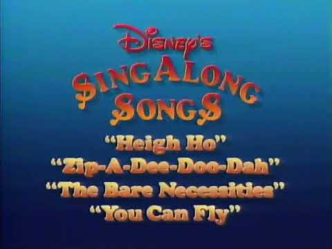 Disney's Sing Along Songs 1988 Promo (Jiminy Cricket Variation)