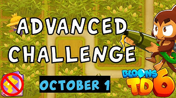 Bloons TD 6 Advanced Challenge | Cornfield Combo | No MK No Powers Used | October 1 2023
