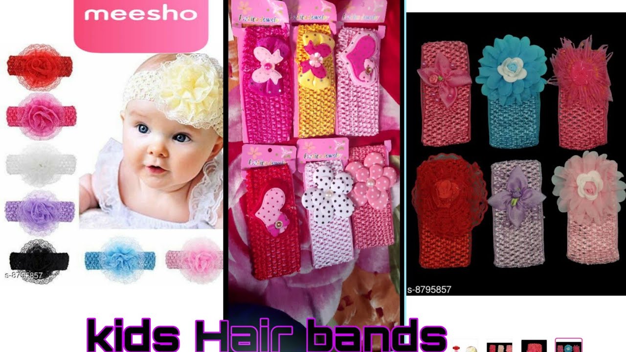 Meesho kids multicolour Hair bands starting from 180/ Best
