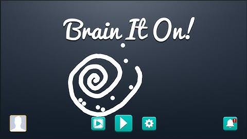 Brain It On! Physics Puzzles Gameplay - Orbital Nine Puzzle
