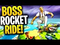 Can A HENCHMEN BOSS ROCKET RIDE In Fortnite? | Midas Rocket Ride!? | Fortnite Mythbusters