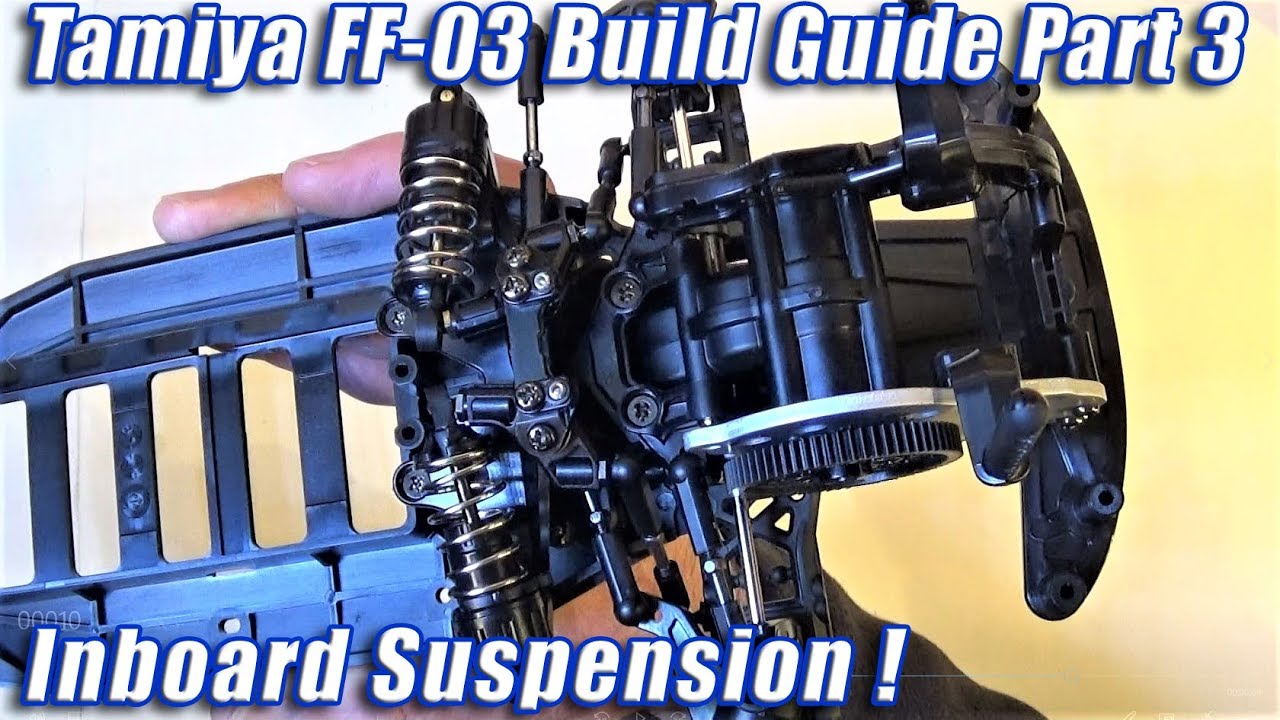 Tamiya FF03 Build Guide Part 3 Honda Civic Type-R + Inboard