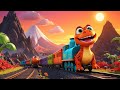 Choo Choo Train – Through Volcano Valley | Fiery Adventure Song for Kids | Fun Nursery Rhyme