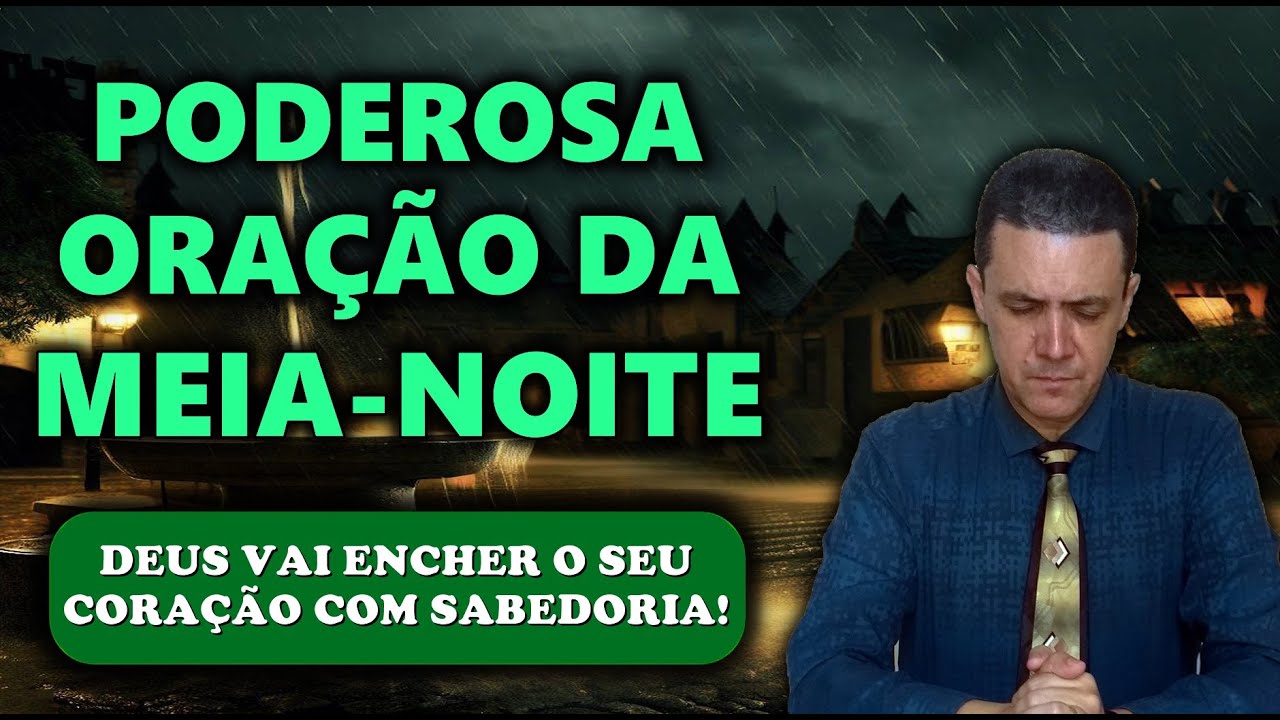 🔴 DEUS VAI ENCHER O SEU CORAÇÃO COM SABEDORIA!