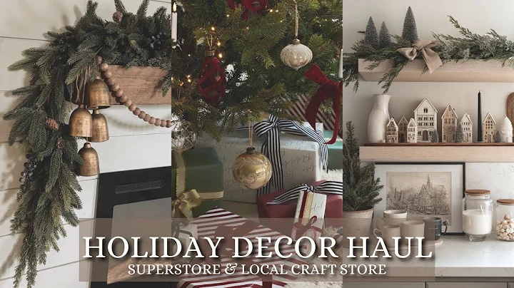 *NEW* 2025 CHRISTMAS DECOR HAUL: SUPERSTORE & LOCAL CRAFTSTORE