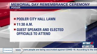 Rep. Buddy Carter Attends the Memorial Day Remembrance Ceremony in Pooler