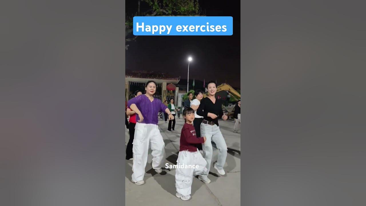 Happy exercises fun every day