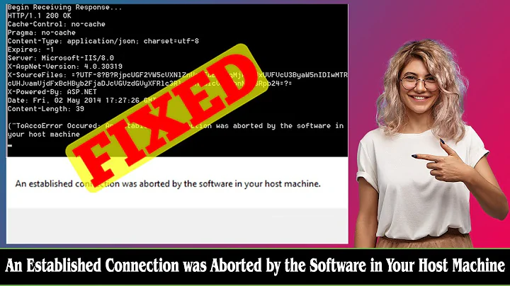 [FIXED] An Established Connection was Aborted by the Software in Your Host Machine