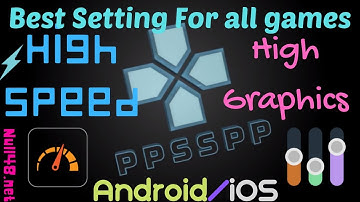 Best Setting For PPSSPP For All Games On Android Or iOS (No Lag)
