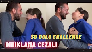 Ağzı Su Dolu Gıdıklama Cezalı En Eğlenceli Challenge !