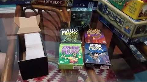Fluxx Batman, Chthulu, Firefly, and Zombies BITBOX Test