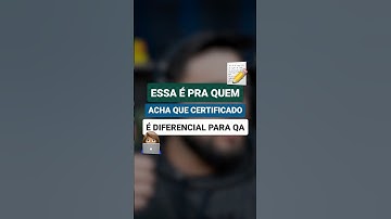Essa é pra quem acha que certificado é diferencial pra QA| #CTFL #qa #testesdesoftware
