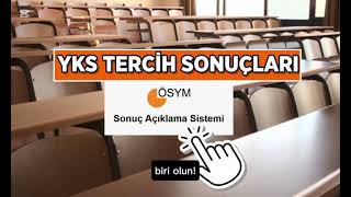 Yks Terci̇h Sonuçlari - Üni̇versi̇te Yerleşti̇rme Sonuçlari Açıklandı Mı? Sonuc.osym.gov.tr Ekranı Kayıt