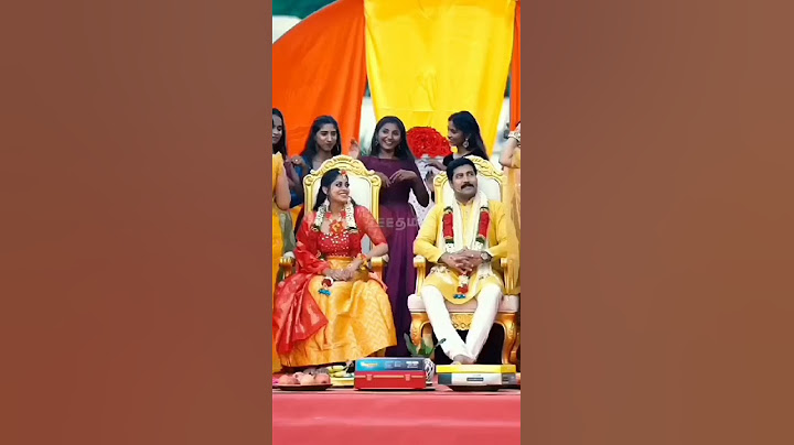 Nethane Enthan Ponvasantham Serial Mega Thirumana Vaibavam |Surya Anu Marriage |Zeetamil | Dharshana