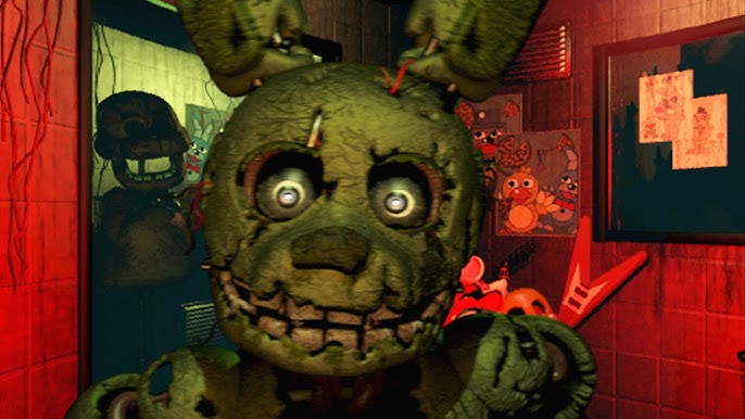 FNaFAssetSeeking on X: FNaF 4 Fun Fact!  Trees behind the window In FNaF 4  the trees that appear behind the window in plushtraps hallway are the same  trees Scott used in