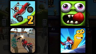 Hill Climb 2 Vs Zombie Tsunami Vs Vegas Crime Simulator Vs Turbo Fast - Endless Run GamePlay Android screenshot 5