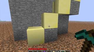 [Minecraft Tutorial] Pistons Hidden Stairs