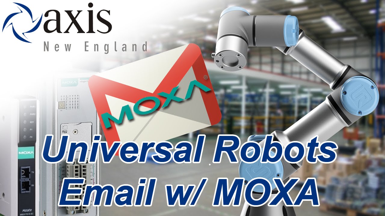 moxa nport Universal Robots Email with MOXA