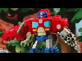 Optimus Prime Transformation de dinosaure! | Stop Motion Compilation | Transformateurs enfants