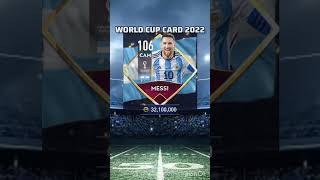 Messi every (fifa mobile 23) cards #flea#edits