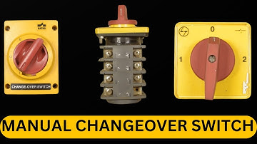 Understanding Manual Changeover Switches: How They Work for Power Backup | ELECTRECA