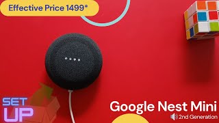 Google Nest Mini (2nd Generation) Unboxing & Setup-Review In Hindi | Google Nest Mini अब हिंदी में |