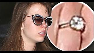 Shia LaBeouf's girlfriend Mia Goth flashes ring on engagement finger !