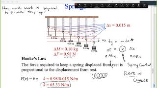 MAT 271 Wed Sep 30: Springs & Finding Closed Form Intro